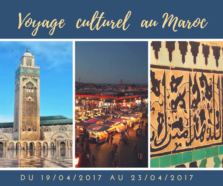 Voyage au Maroc du 19 au 23 Avril 1